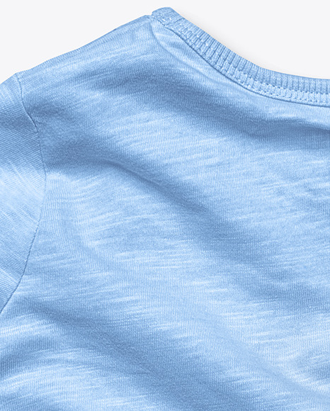 Baby Melange T Shirt Mockup PSD #2