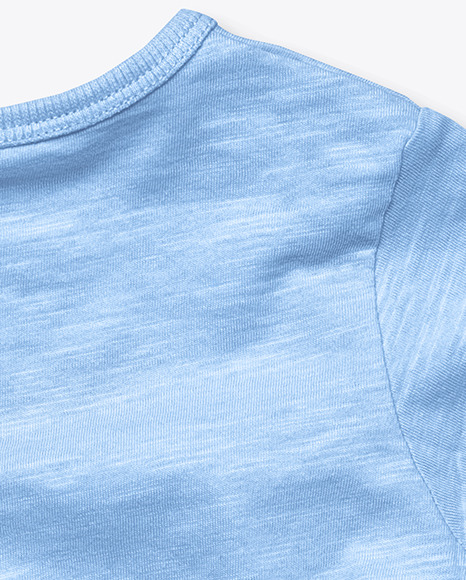 Baby Melange T Shirt Mockup PSD #6