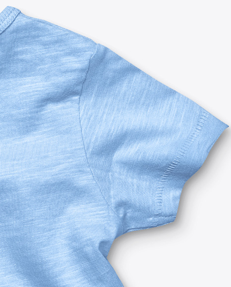 Baby Melange T Shirt Mockup PSD #7