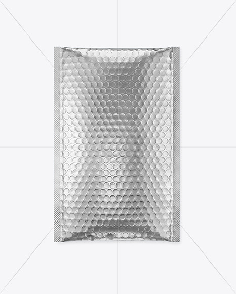 Metallic Postage Bag Mockup PSD #3