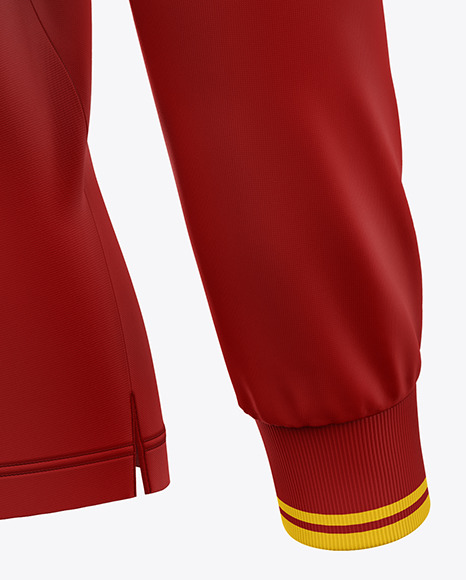 Women s Long Sleeve Polo Shirt Mockup PSD #7