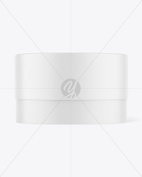 Paper Tube with Label Mockup PSD #3