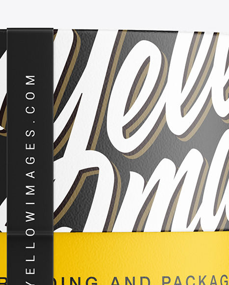 Paper Tube with Label Mockup PSD #2