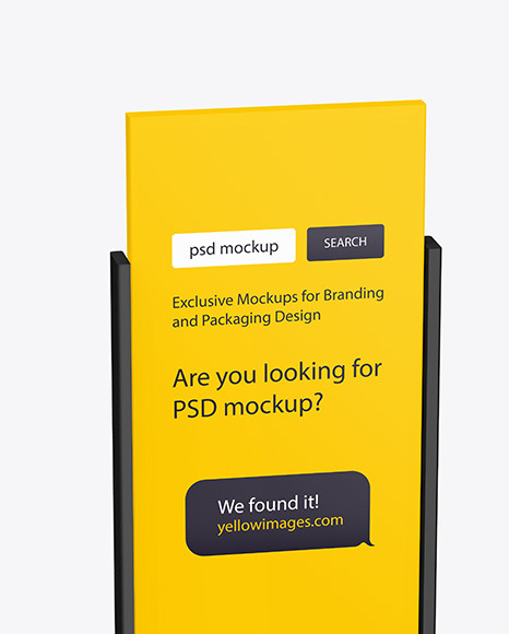 Stand Mockup PSD #2