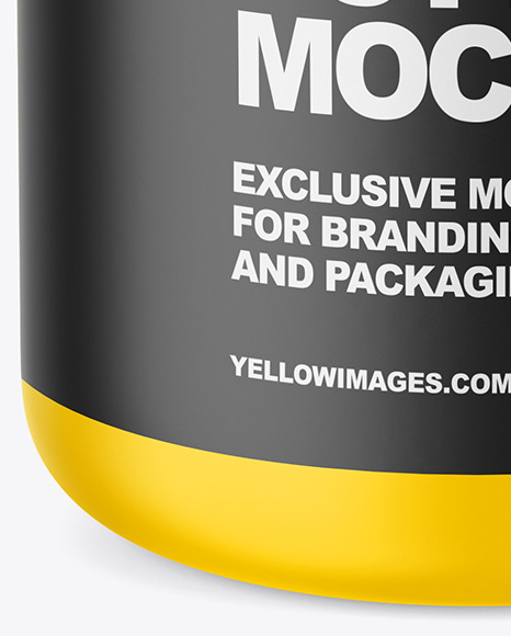 Matte Pills Bottle Mockup PSD #6