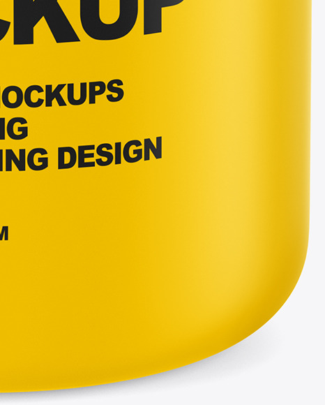 Matte Pills Bottle Mockup PSD #7