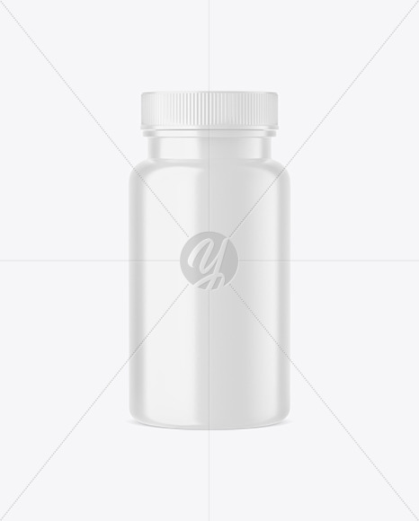 Matte Pills Bottle Mockup PSD #3