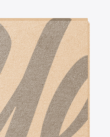 Glossy Dropper Bottle w  Kraft Box Mockup PSD #7