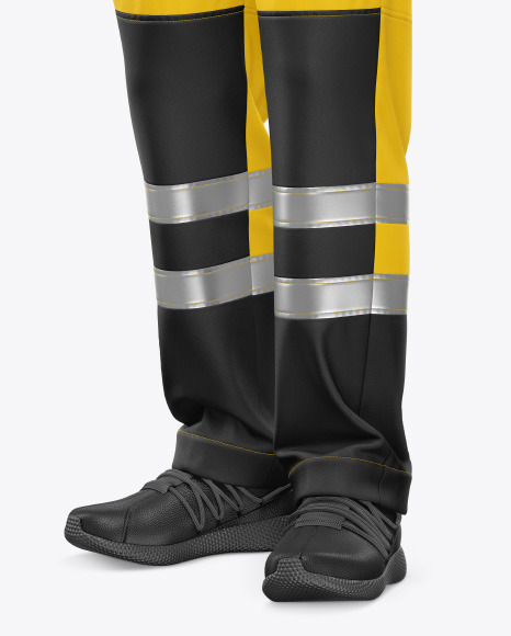 Working Overalls w Mannequin Mockup PSD #6