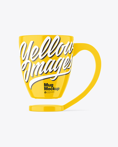 Glossy Mug Mockup