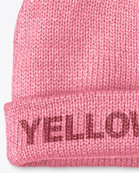 Baby Winter Hat Mockup PSD #5