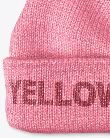 Baby Winter Hat Mockup PSD #5