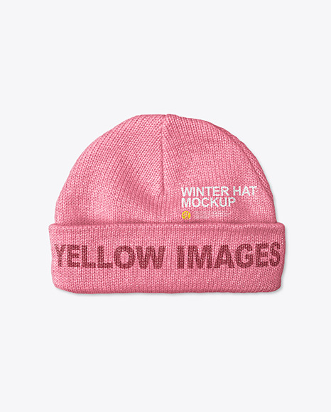 Baby Winter Hat Mockup