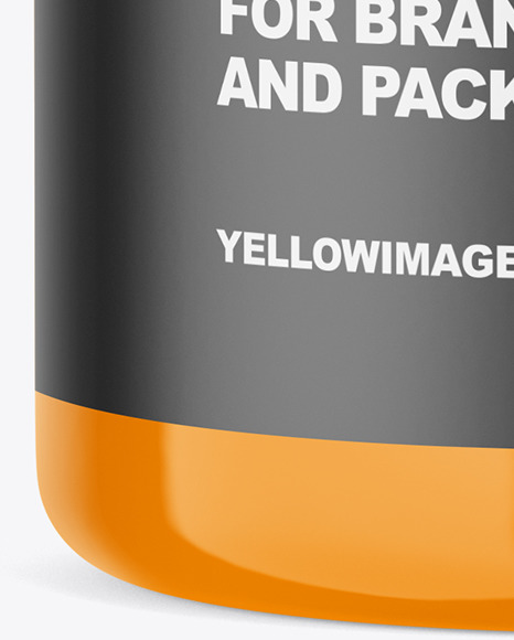 Glossy Pills Bottle Mockup PSD #6