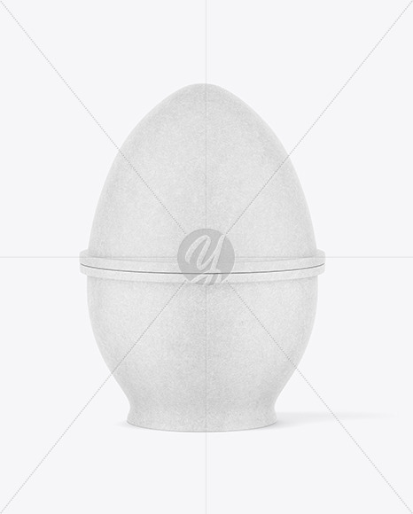 Kraft Paper Egg Package Mockup PSD #3