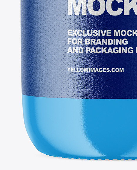 Glossy Ceramic Bottle Mockup PSD #6