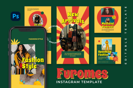 Furomes Instagram Template