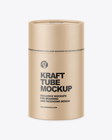 Kraft Tube Mockup