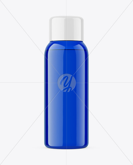 Colored Plastic Bottle Mockup PSD #3