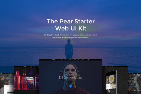 The Pear Starter Web UI Kit