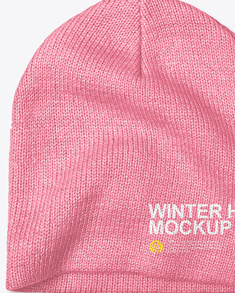 Baby Winter Hat Mockup PSD #2