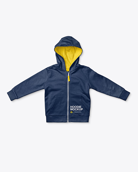 Baby Hoodie Mockup PSD #2