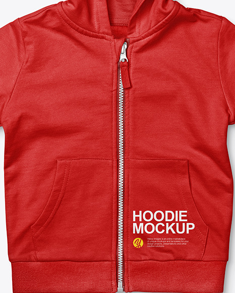 Baby Hoodie Mockup PSD #1