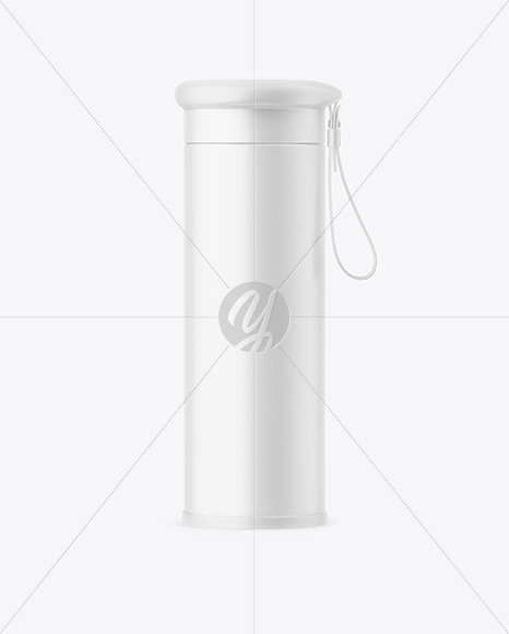 Matte Water Bottle Mockup PSD #1