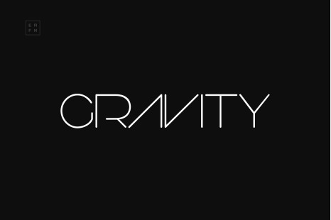 Gravity Typeface
