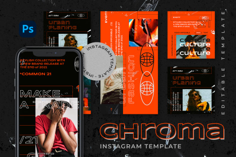 Chroma Instagram Template