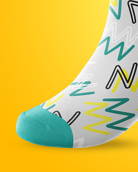 Sock Mockup PSD #7