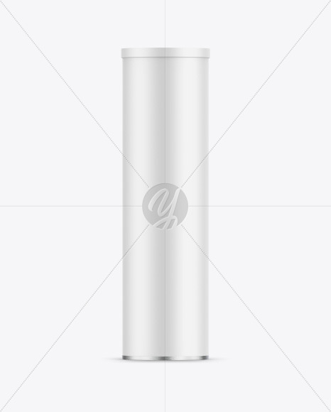 Matte Snack Tube Mockup PSD #3