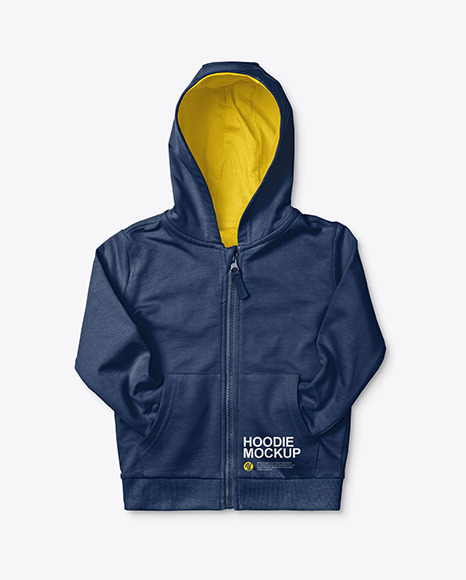 Baby Hoodie Mockup PSD #2