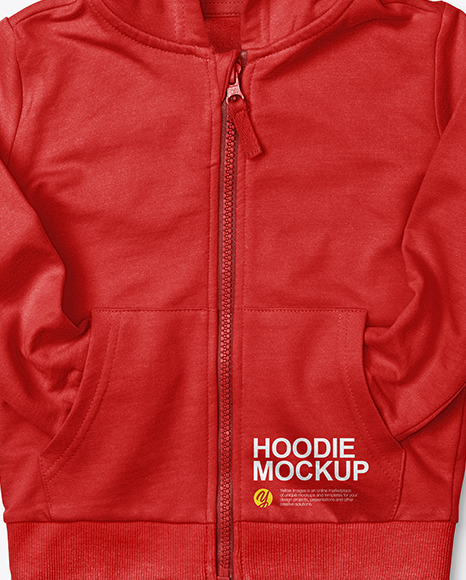 Baby Hoodie Mockup PSD #1