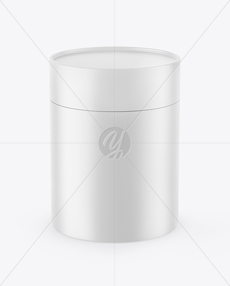 Matte Paper Tube Mockup PSD #3