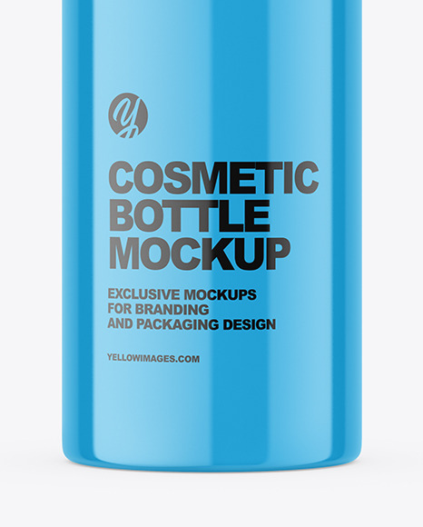 Airless Glossy Bottle Mockup PSD #7