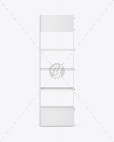 Display Stand Mockup   Front View PSD #3