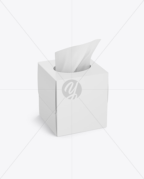 Paper Box w  Wipes Mockup PSD #3