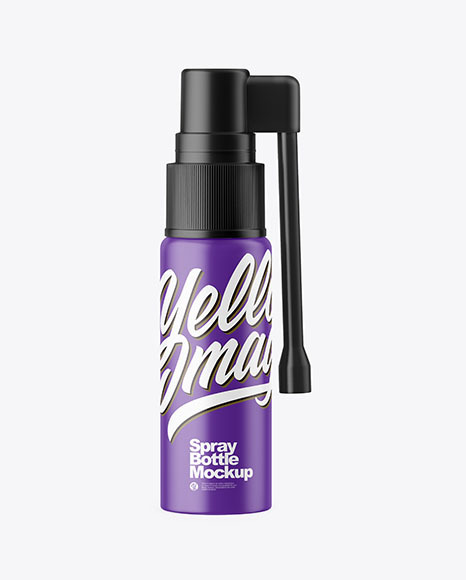 Spray Bottle Mockup