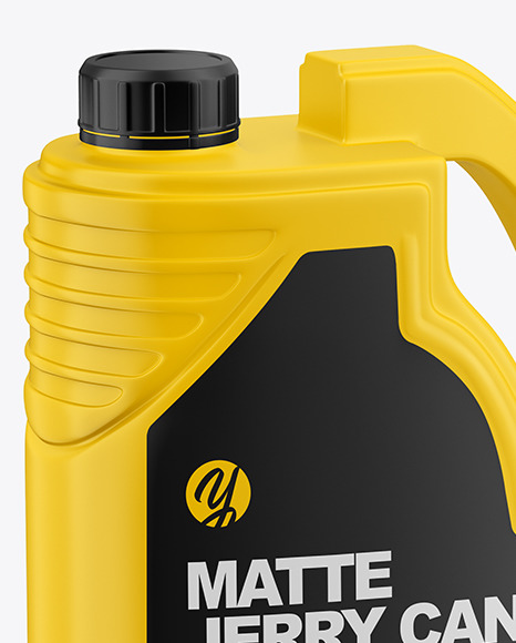Matte Jerry Can Mockup PSD #2