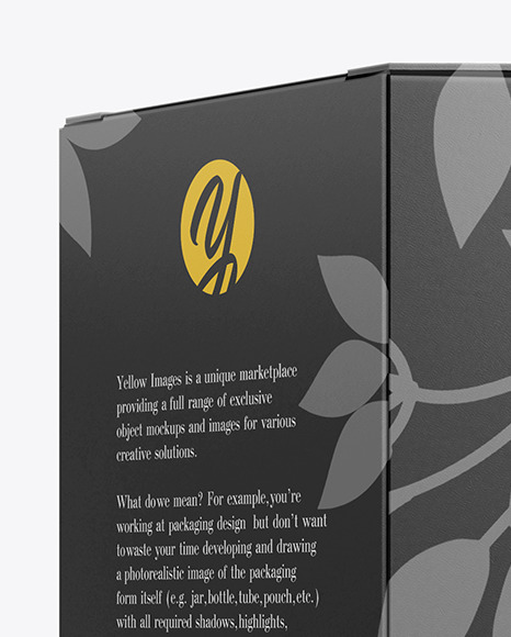Glossy Candle w  Textured Box Mockup PSD #1