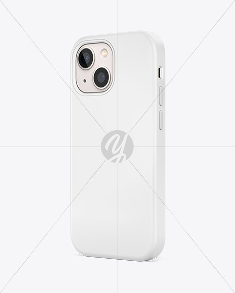 IPhone 13 Mini Case Mockup PSD #3