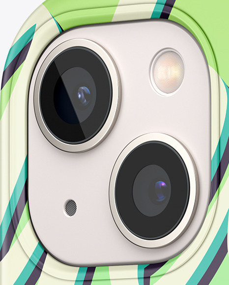 IPhone 13 Mini Case Mockup PSD #2