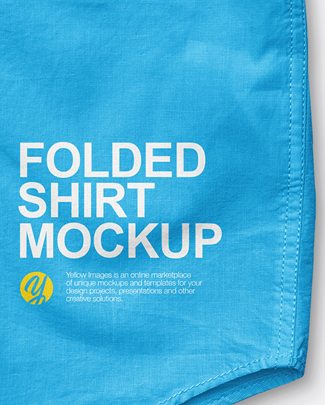 Baby Folded Shirt Mockup PSD #5