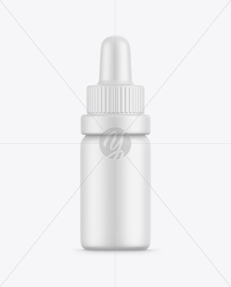Matte Dropper Bottle Mockup PSD #3