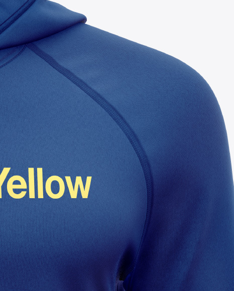 Hoodie Raglan w pocket Mockup PSD #6