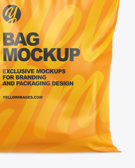 Plastic Bag Mockup PSD #1