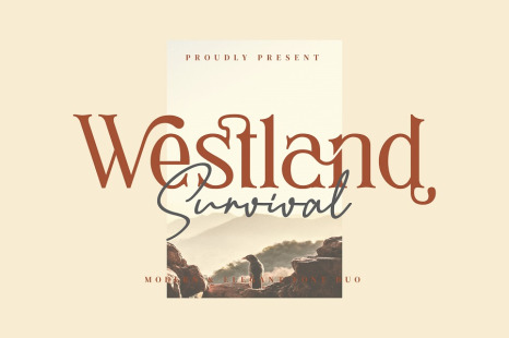 Westland Survival Font Duo