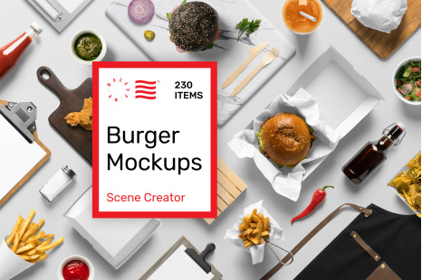 Burger Mockups