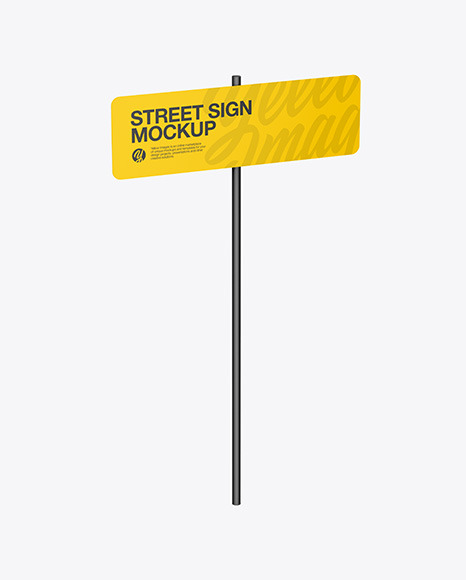 Street Sign Mockup